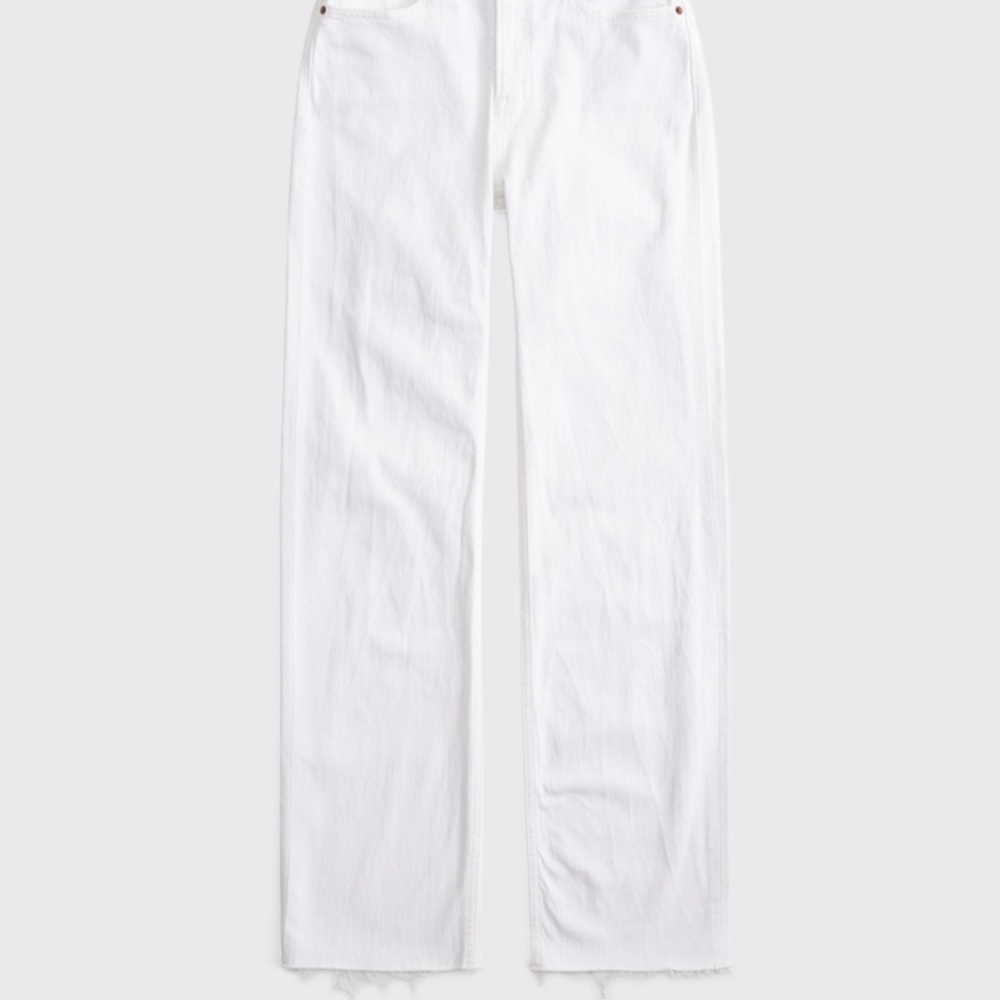 Abercrombie & Fitch Curve Love High Rise 90s Relaxed Jean